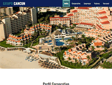 Tablet Screenshot of grupocancun.net